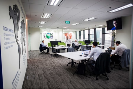 Swagelok’s regional office in Singapore. 