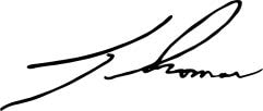 Thomas Lozick signature