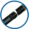 Hydrogen embrittlement causes a reduction in fatigue and fracture resistance of a metal