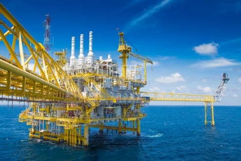 Oil and gas offshore platform