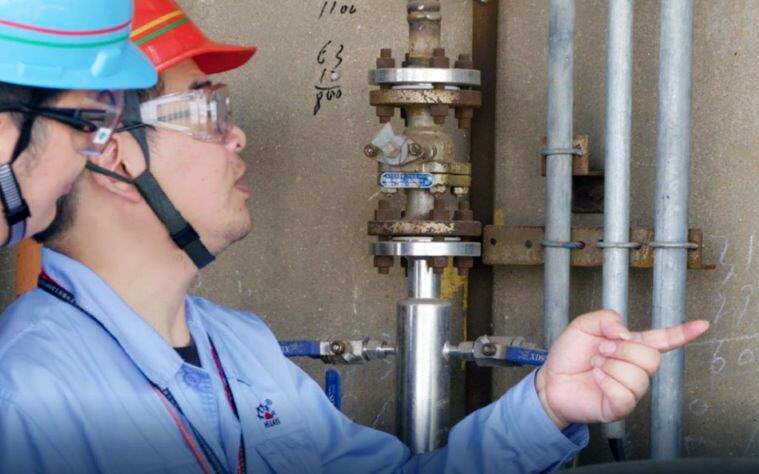 スウェージロックの常熟市3階グラブ・サンプリング