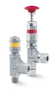 Industrial pressure relief valves for chemical plant safety, 
