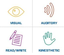 quatre styles d'apprentissage