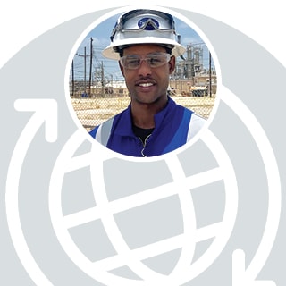 Trey Sinkfield, ingénieur terrain chez Swagelok Southeast Texas, est spécialisé dans la mise au point de solutions uniques pour les systèmes fluides de clients des secteurs de la chimie et du raffinage.