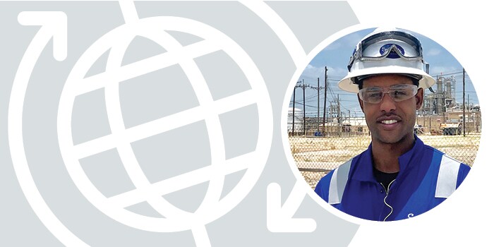 Trey Sinkfield ist als Field Engineer bei Swagelok Southeast Texas tätig und unterstützt Kunden in der chemischen Industrie sowie Raffinerien bei allen Fragen rund um Fluidsysteme.