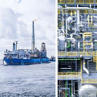 A small-bore fluid system on a floating production storage and offloading (FPSO) vessel
