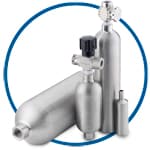 Gases and volatile liquids are more susceptible to phase changes, it is necessary to use sample cylinders.