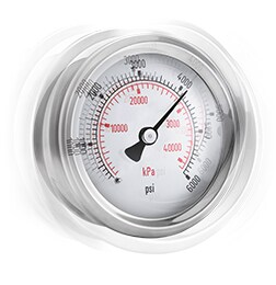 Mechanical vibration can break the gauge movement component, meaning the dial no longer reflects the system pressure