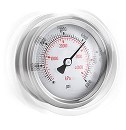 Manometer mit übermäßiger Vibration Manometer mit übermäßiger Vibration