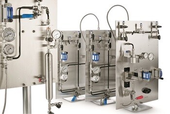 Swagelok liquid grab sampling panel assemblies