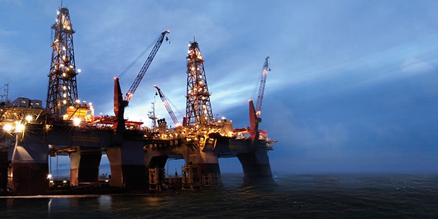 Plataforma de petróleo y gas