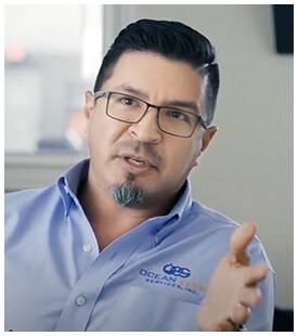 Santiago « Chili » Gomez de chez Ocean Edge Services (OES)