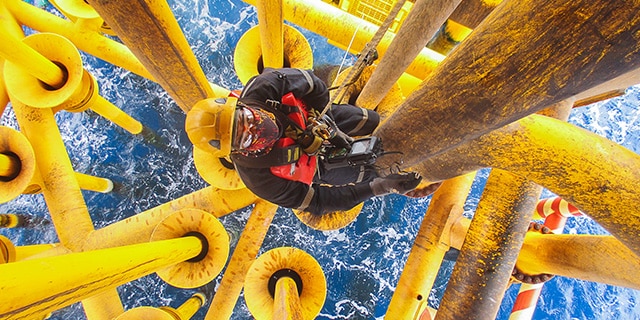 Swagelok engineered combinations on an offshore platform