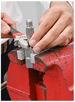 Montage d’un raccord pour tube de petit diamètre