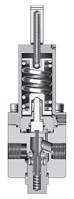 What types of pressure regulators are best for sampling sensitive media?