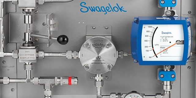 분석 계장(Analytical Instrumentation)에서 시간 지연을 측정하는 방법 | Swagelok