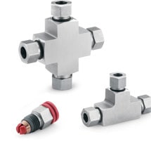 Medium- and high-pressure tube fittings