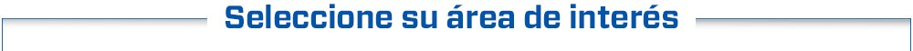 Seleccione su área de interés