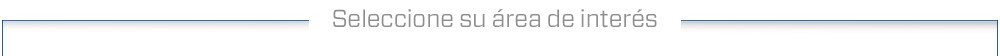 Seleccione su área de interés