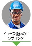 プロセス流体サンプリングのエンジニア