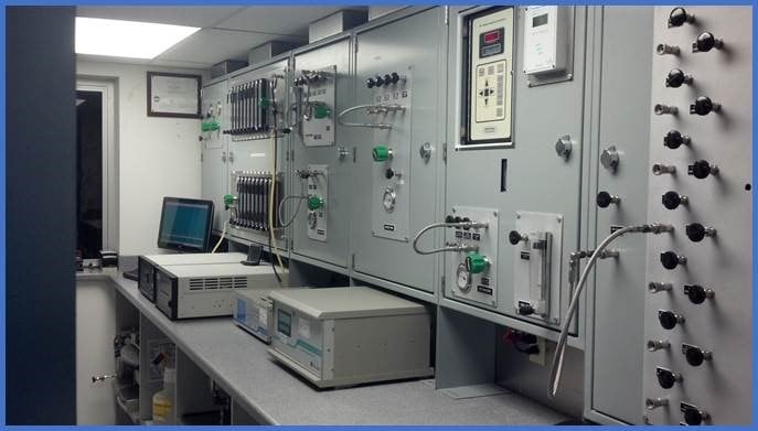 Bottled Gas Lab Facility after Swagelok modernization