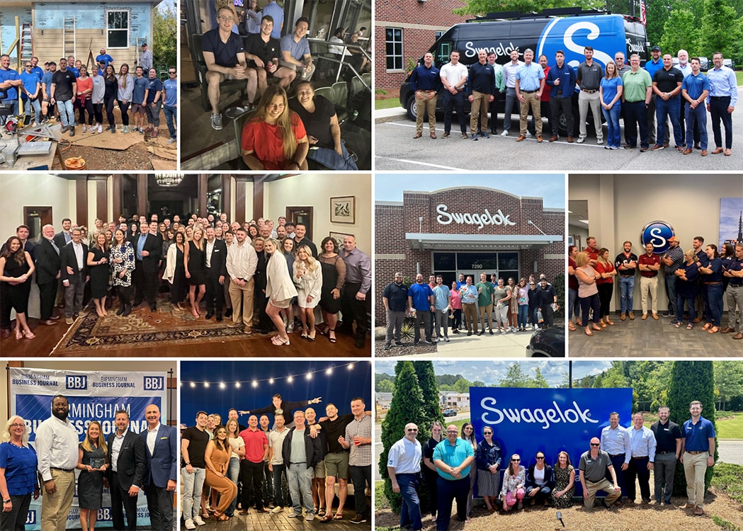 Swagelok Alabama | Central & South Florida | West Tennessee employee group photos