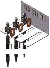 Swagelok Steam Lance Mounting Bracket