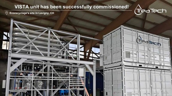 VISTA demo unit at Ecorecyclage SA