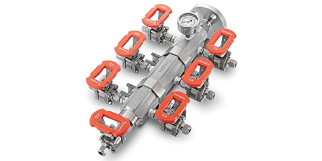 image of swagelok small assembly