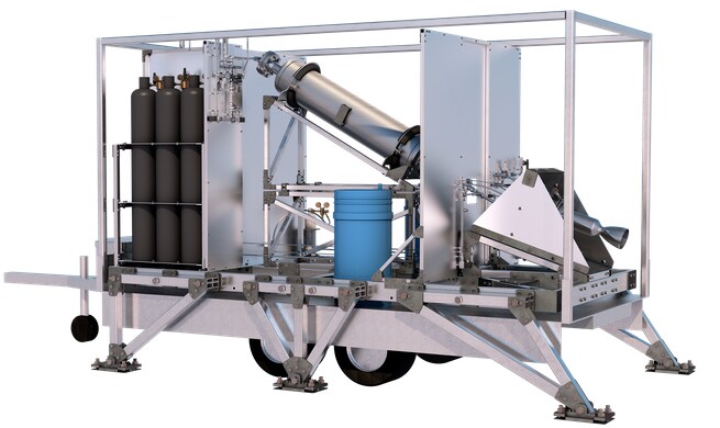 Rendering Teststand Franz