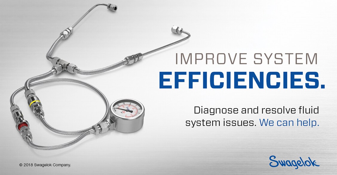 Swagelok fluid system health