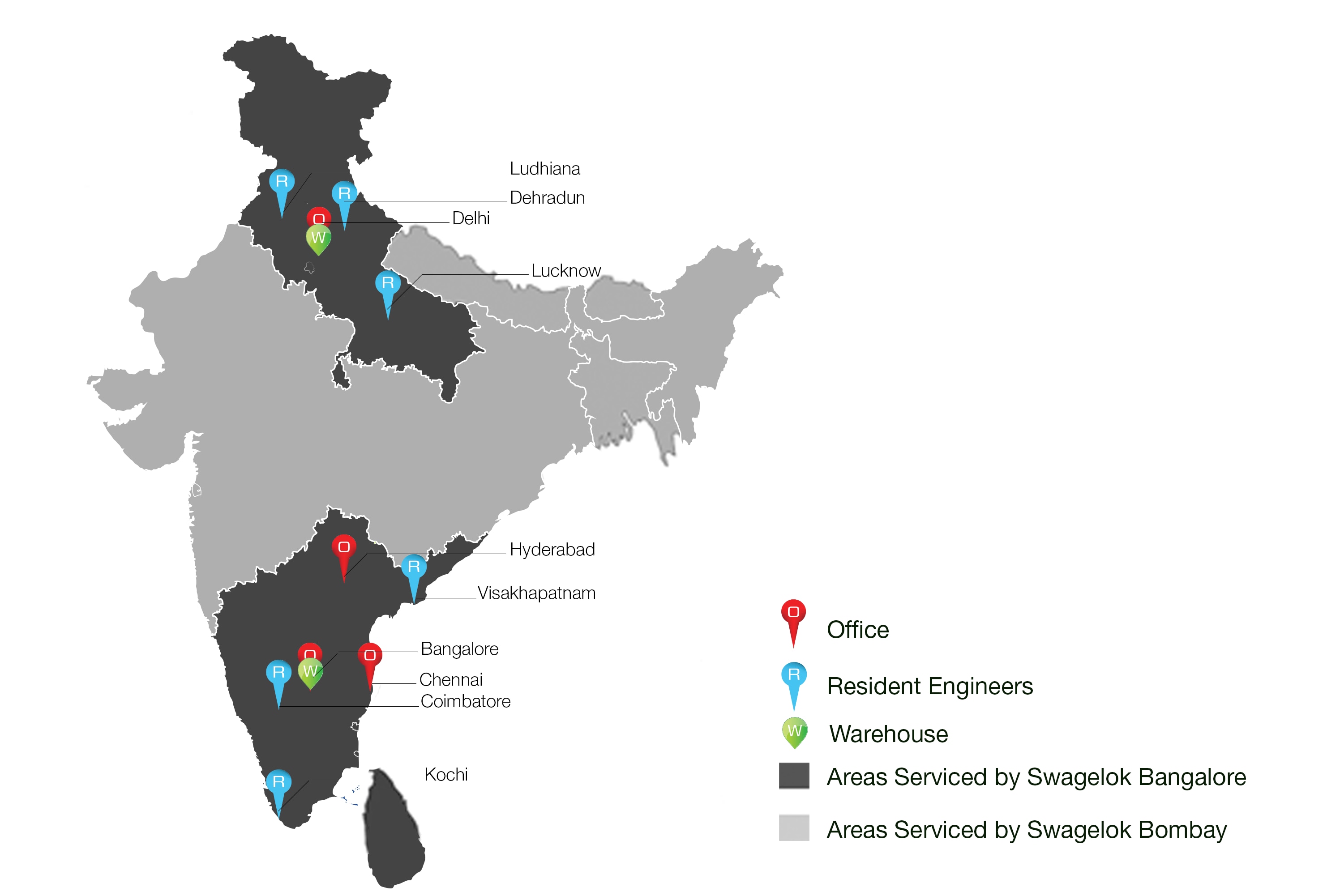 Swagelok Bangalore India presence