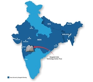 Swagelok Bombay Map