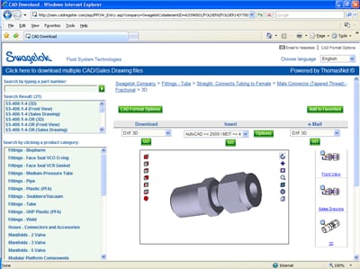 Swagelok CAD Download