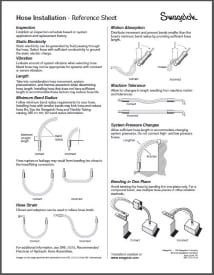 Swagelok Hose and Flexible Tubing