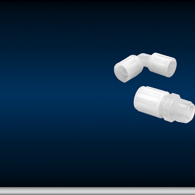 PFA Fine Thread Flare Fittings Swagelok