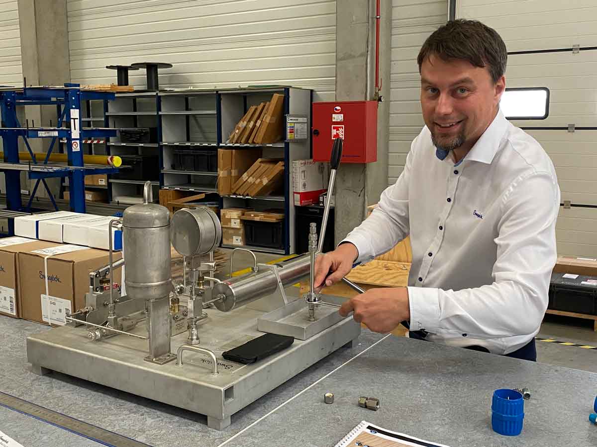 Technické školení Swagelok a Jaroslav Sibera