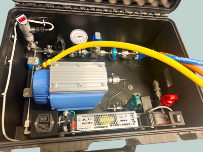 Portable testing case