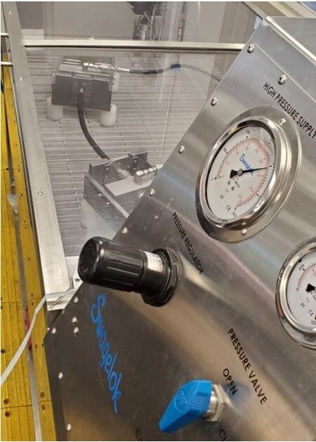 hose testing chamber