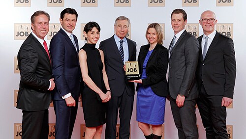 Swagelok Hamburg bei der TOP JOB Auszeichnung 