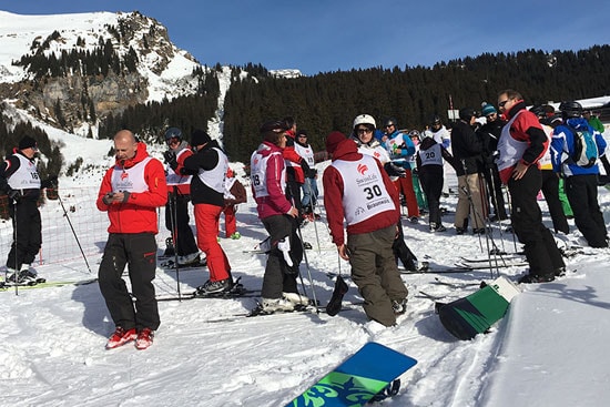 Ski Wettrennen von Swagelok in Braunwald