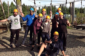 Swagelok Hamburg-Team 1 im Kletterpark