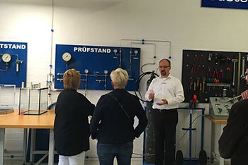 Tag der Wirtschaft bei Swagelok Hamburg