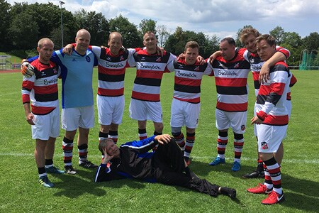 Swagelok Hamburg - Fußballturnier Mannschaftsbild