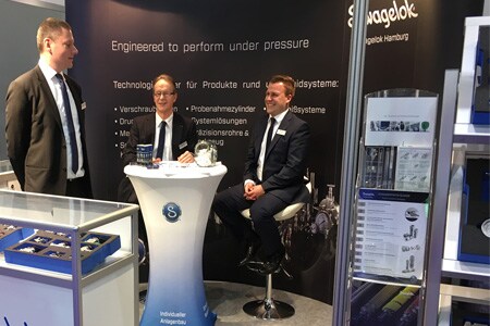 Swagelok Hamburg Messestand NORTEC