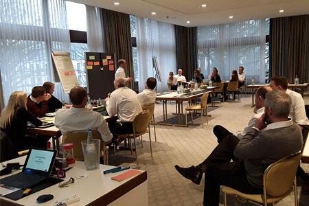 Swagelok Hamburg Jahresauftaktmeeting Gruppenarbeit