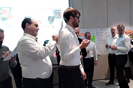 Swagelok Hamburg Strategiemeeting Icebreaber