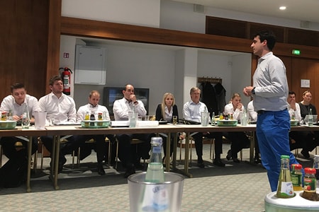 Swagelok Hamburg - Präsentationen beim Strategiemeeting 