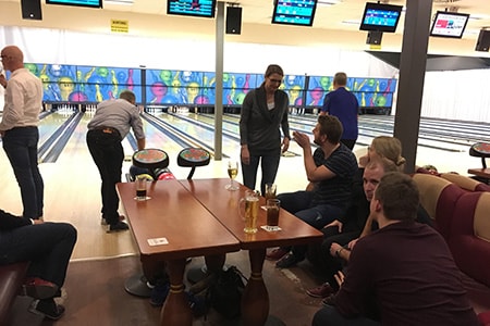 Swagelok Hamburg - Gemeinsames Bowlen nach dem Meeting