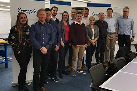 Swagelok Hamburg besucht Swagelok Dänemark